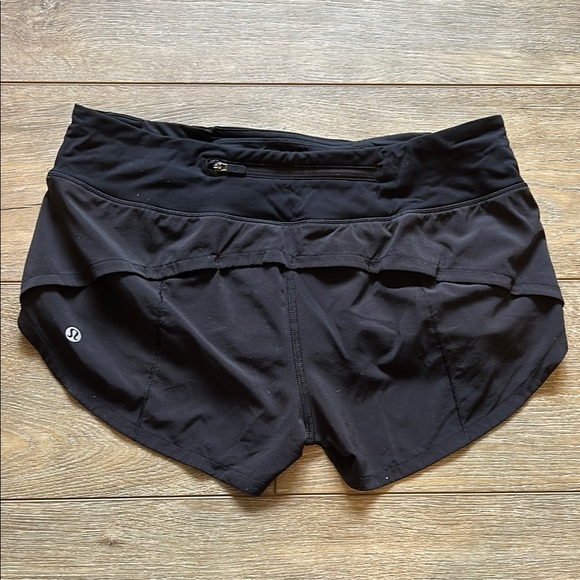Women's Black Athletic Shorts - Picture 2 of 2